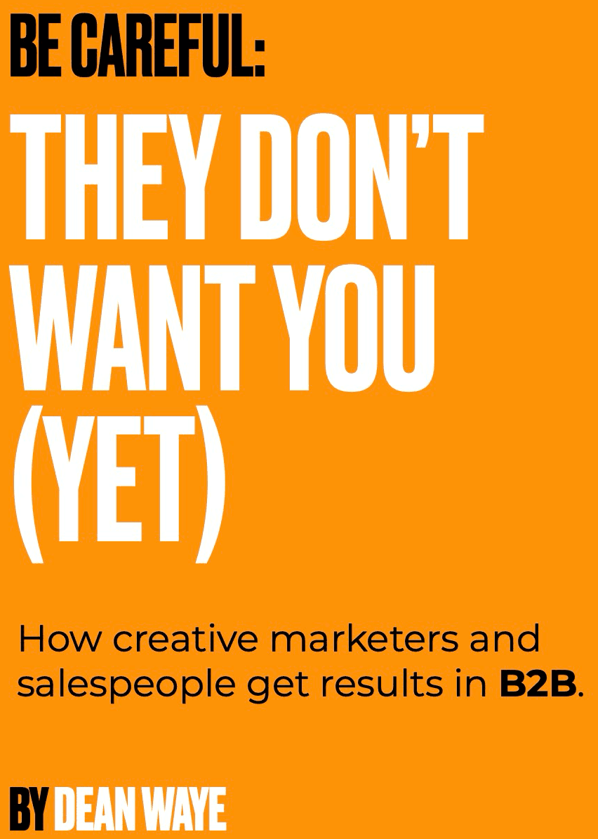 Be Careful: They Don't Want You (Yet) book cover